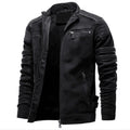 Custom Men's Fall Winter Motorcycle Jacket - Plus Size