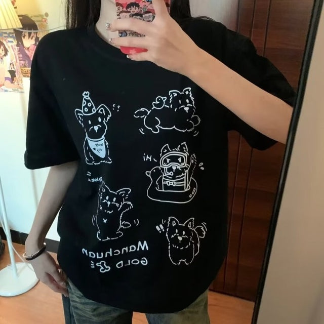 Oversized Graphic T-shirt for Women - Summer 2024 Design