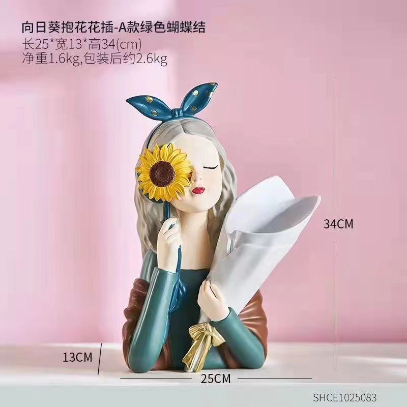 Nordic Style Creative Cartoon Decor for Living Room