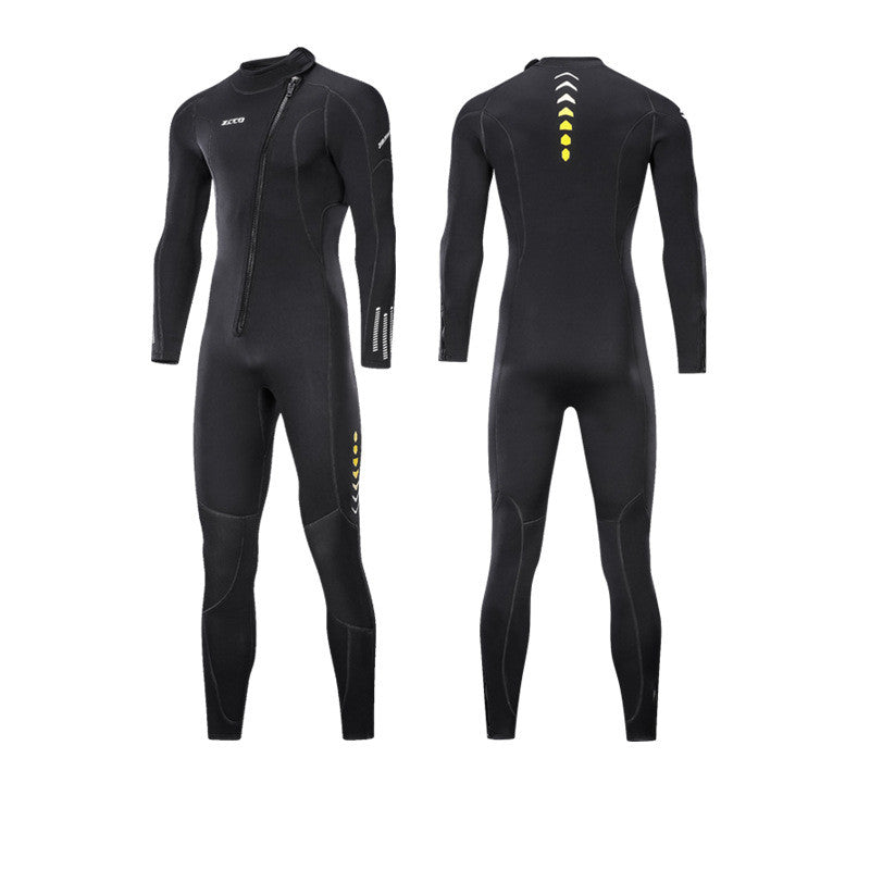 Men's One-Piece Wetsuit for Warm Surfing