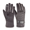 Thick Winter Suede Cotton Gloves for Outdoor Riding