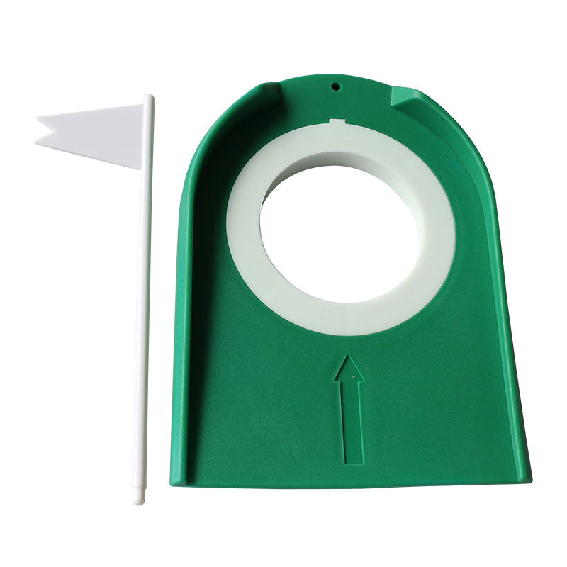Golf Plastic Putting Practice Mat and Accessories