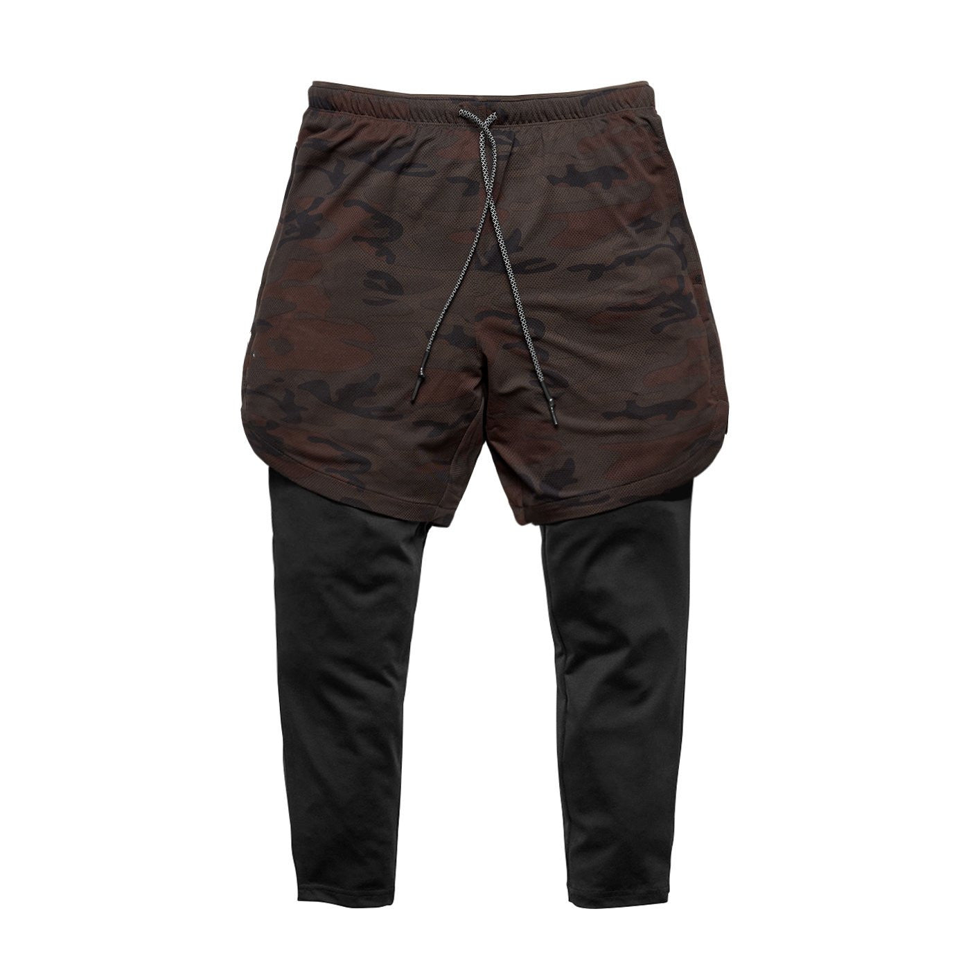 Double Layer Quick-Dry Fitness Shorts