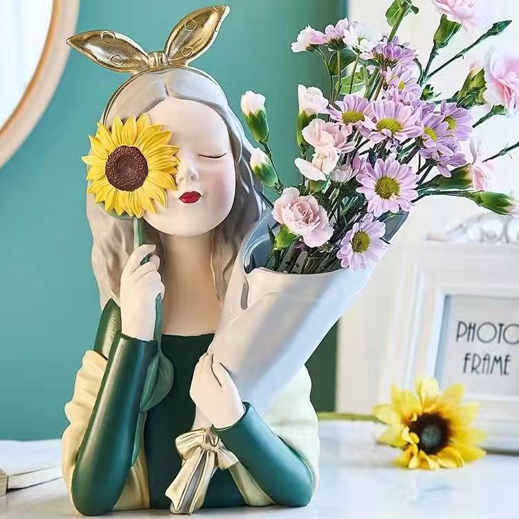 Nordic Style Creative Cartoon Decor for Living Room