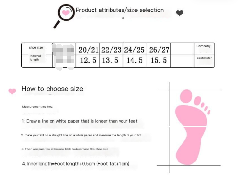 Chaussures antidérapantes pour bébé