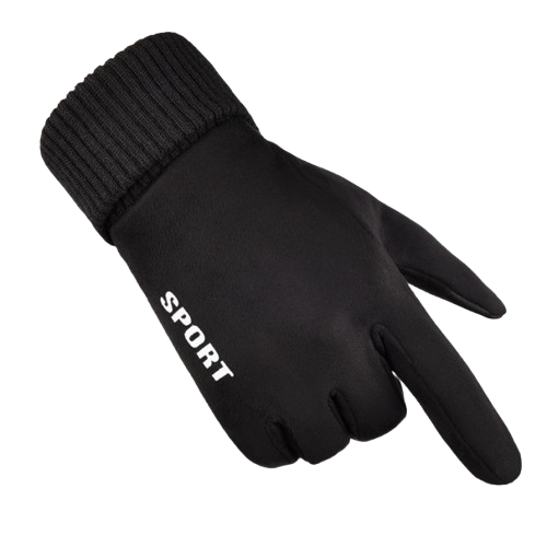 Men's Touchscreen Winter Gloves, Warm Knitted Outdoor Gloves