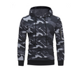 Camo Hoodie Sweatshirt with Hood