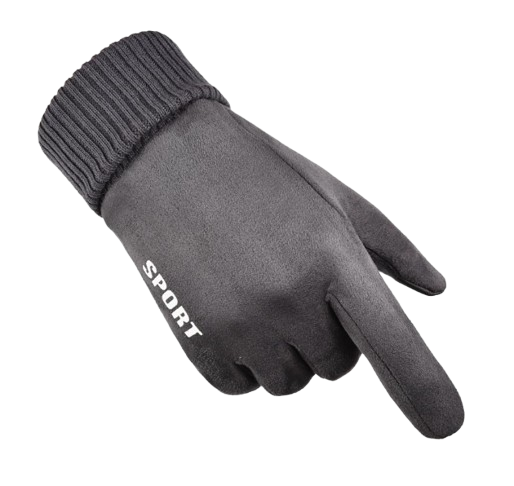 Men's Touchscreen Winter Gloves, Warm Knitted Outdoor Gloves