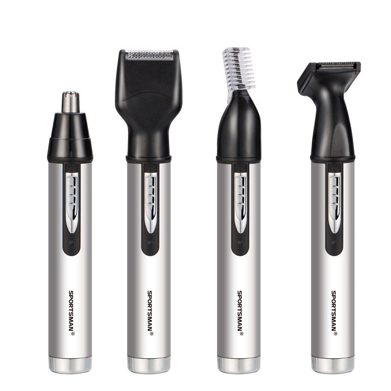 Electric Nose Hair Trimmer and Grooming Kit (4-in-1)