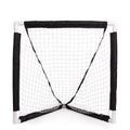 Champion Sports Mini Lacrosse Goal: Kids Gear Backyard Shooting Practice Net Black 8.3