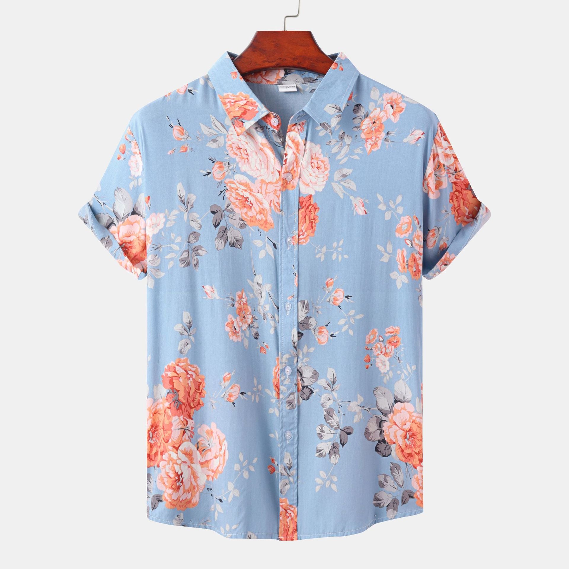 Men's Short Sleeve Floral Hawaiian Shirt 2022 Collection