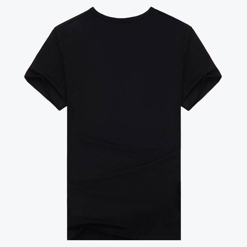 Trendy Men's Graphic T-Shirt with Letter Print