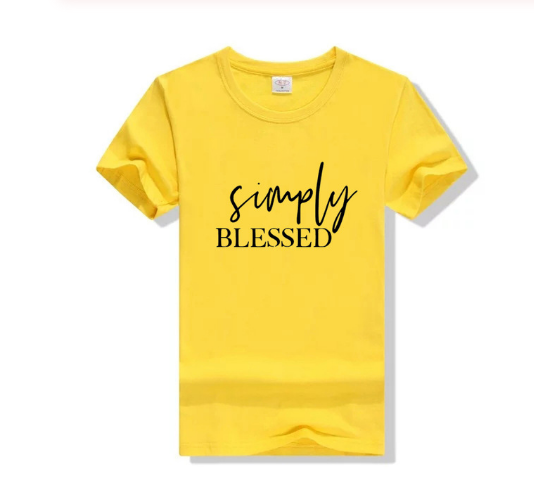 Couples Short Sleeve T-Shirt with Letter Print