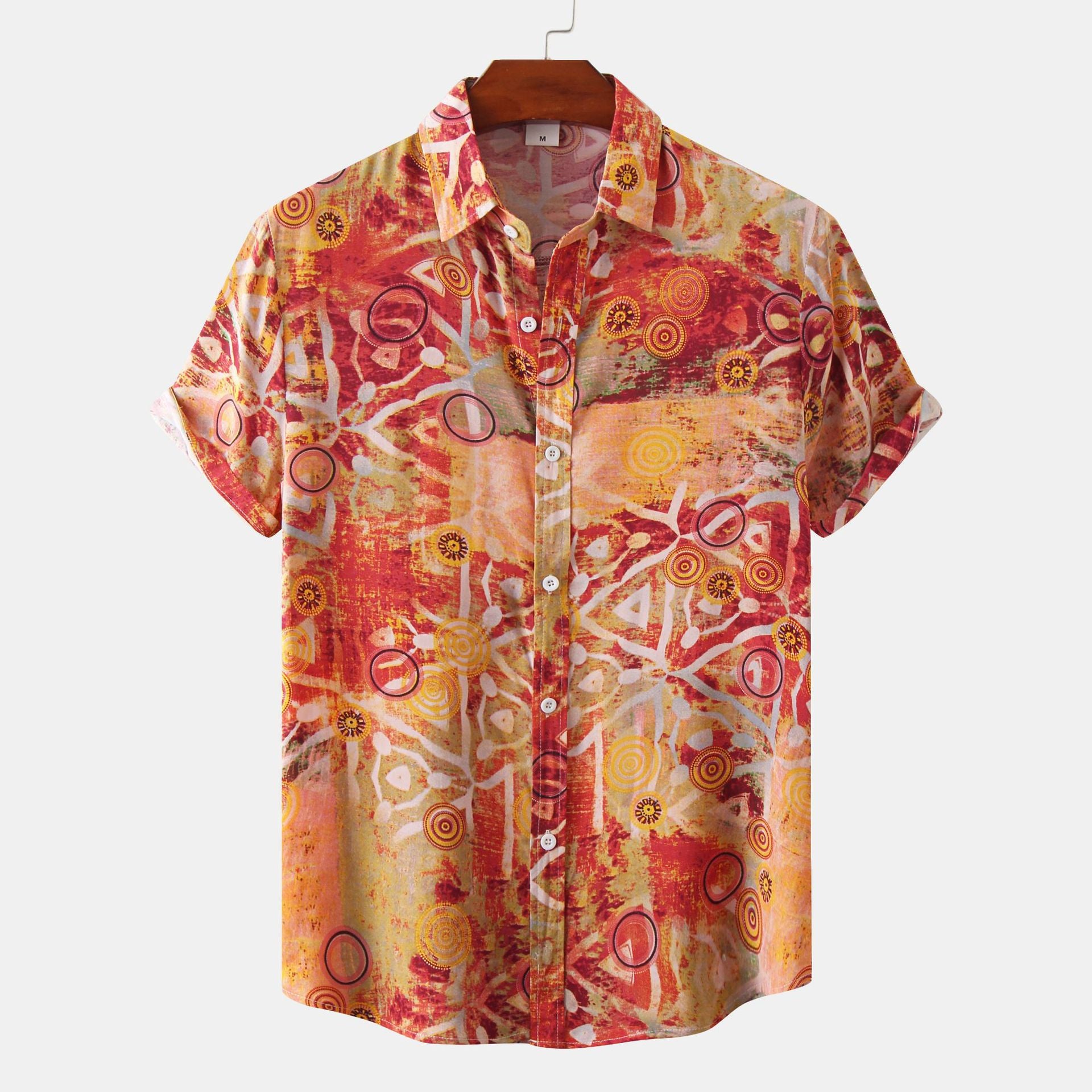 Men's Floral Short Sleeve Shirt - Summer 2022 Collection