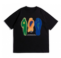 Men's Oversized Cotton T-Shirt with YCOA Graphic Print