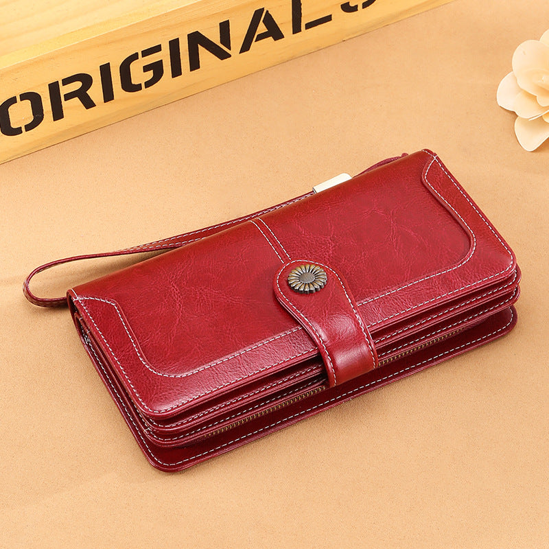 Ladies Long Clutch Wallet