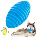 DAOZIJI Tough Squeaky Dog Toys for Aggressive Chewers Large Breed Indestructible Dog Balls for Aggressive Chewers Interactive Squeaky Balls for Dogs to Busy Heavy Duty Dog Water Toys for Large Dogs
