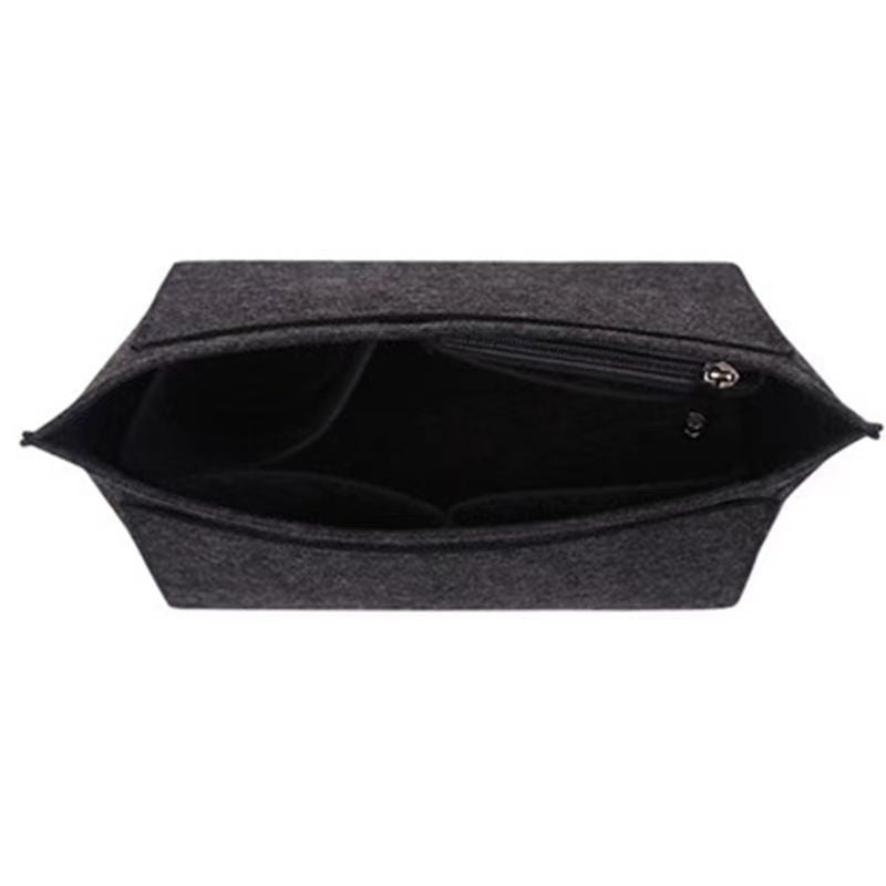 Multi-functional Felt Bag for Cosmetics Storage