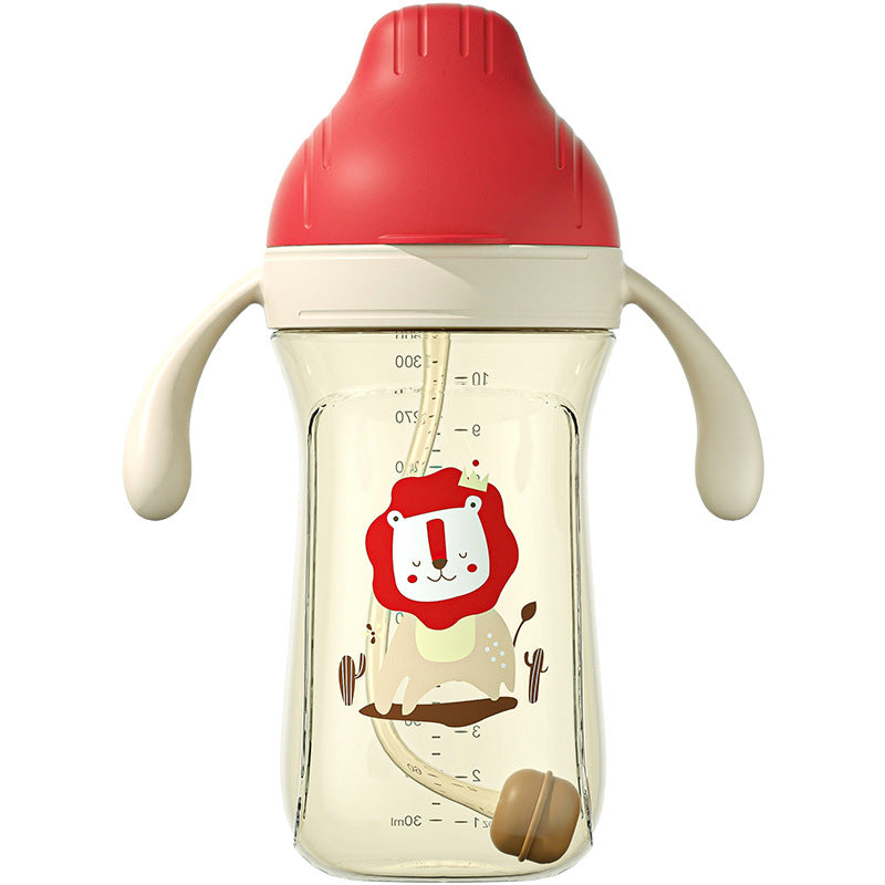 Dual-purpose Baby Bottle with Anti-flatulence Straw Cup