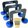 Golf Putting Gate 3 Pack with 6 Tees & Detachable Bases (Small Medium Large) Golf Putting Practice Aid Accessories for Men & Women Golf Putting Practice Aid Indoor Putting Trainer Putting Aid
