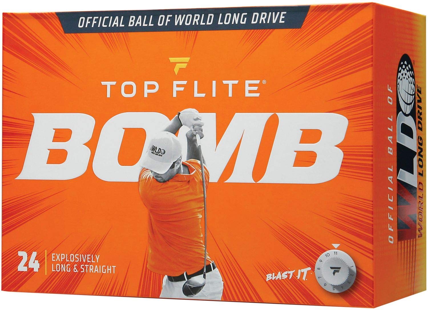 Balles de golf Top Flite Rocket (paquet de 24)