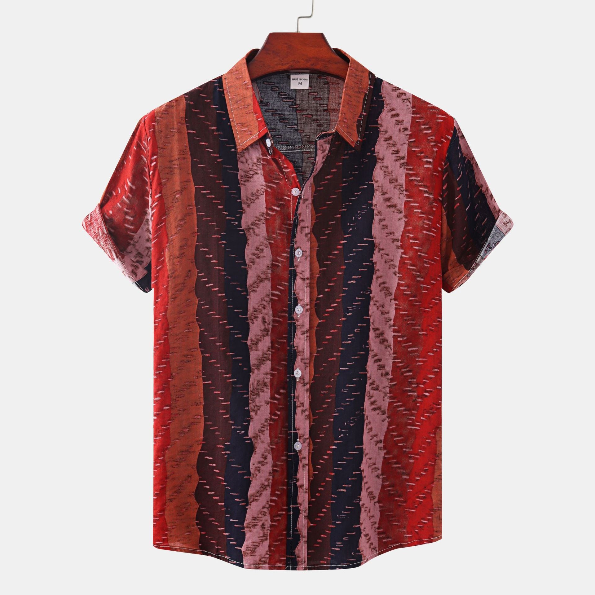 Men's Floral Short Sleeve Shirt - Summer 2022 Style