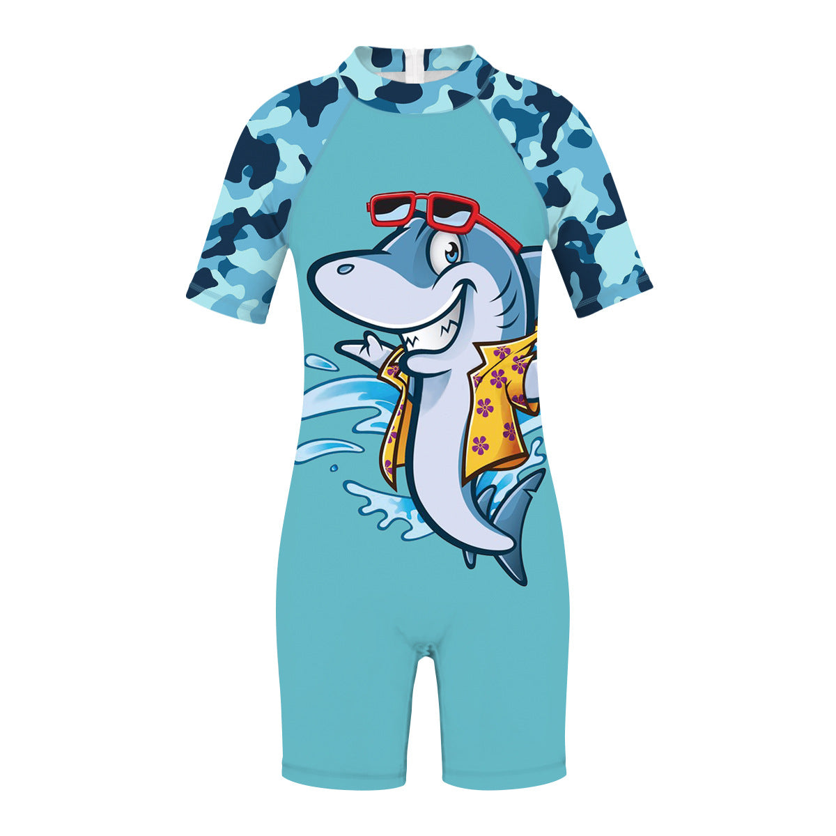 Children's Dazzling Hero Print Swimsuit (One-Piece)