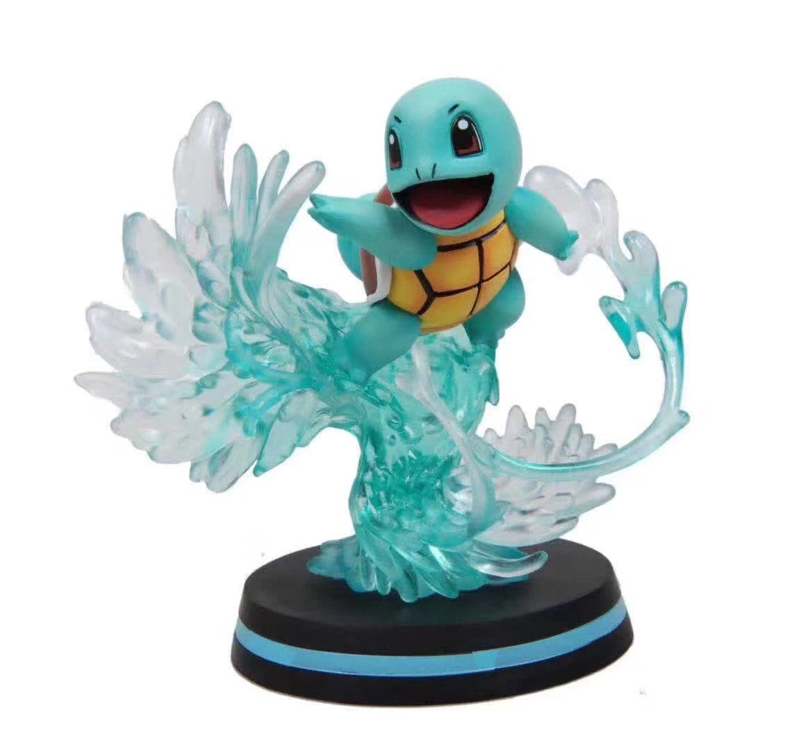 Pokémon Pikachu, Charmander, Bulbasaur, and Squirtle Figures