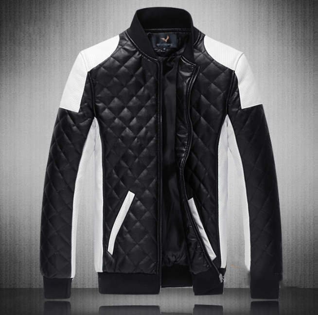 Men's Slim Fit Urban Motorcycle Leather Jacket