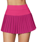 Ewedoos Womens Tennis Skirt with Shorts Pleated Tennis Skirts for Women Skorts Skirts for Women Athletic Skirt for Golf Hot Pink