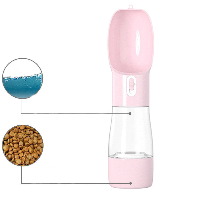 Portable Leak-Proof Dog Water Bottle and Bowl