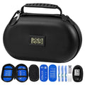 Insulin Cooler Travel Case TSA Approved Diabetes Travel Case with Thermometer Temperature Display Refrigerated Medication Cooler for Travel with 2 Ice Packs Insulin Case for Daily Life Trip