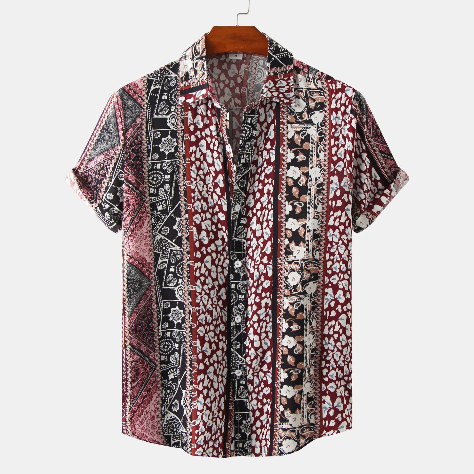Men's Floral Short Sleeve Shirt - Summer 2022 Collection