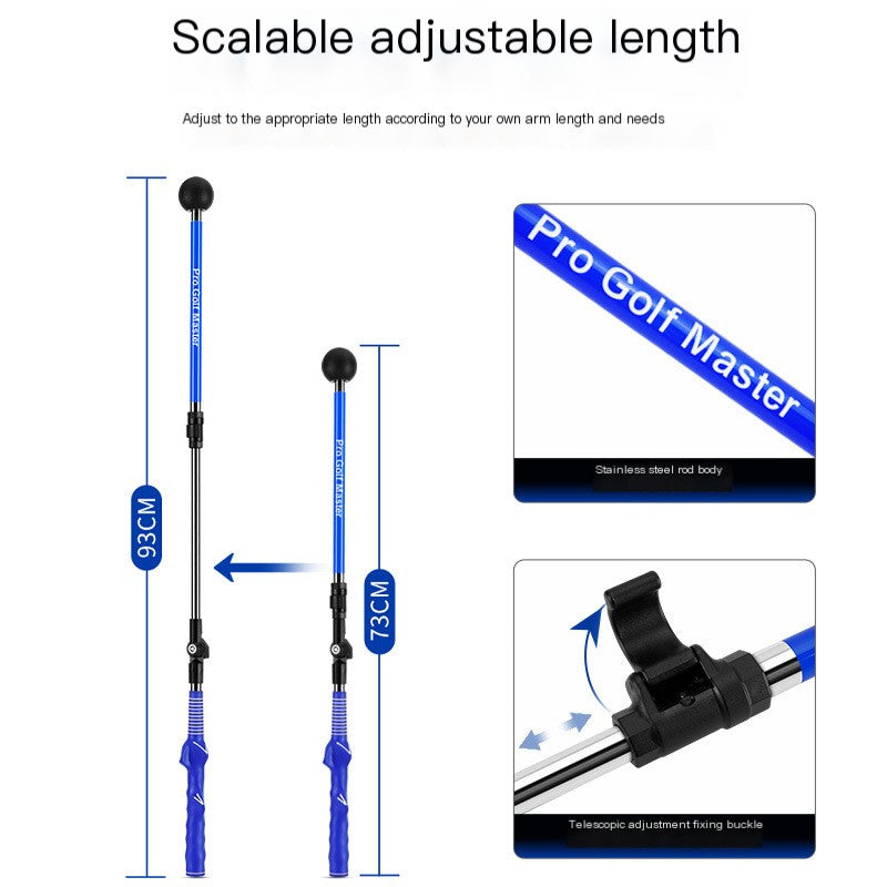 PGM Golf Folding Swing Trainer with Adjustable Angle