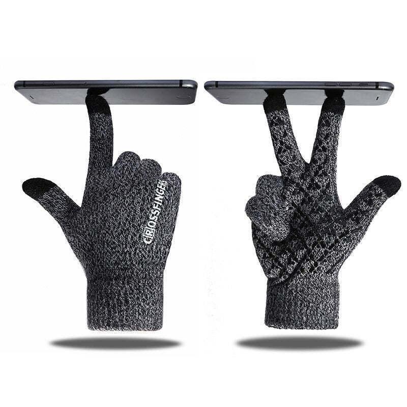 Touchscreen Magic Gloves - Thick Warm Knitted Outdoor Gloves