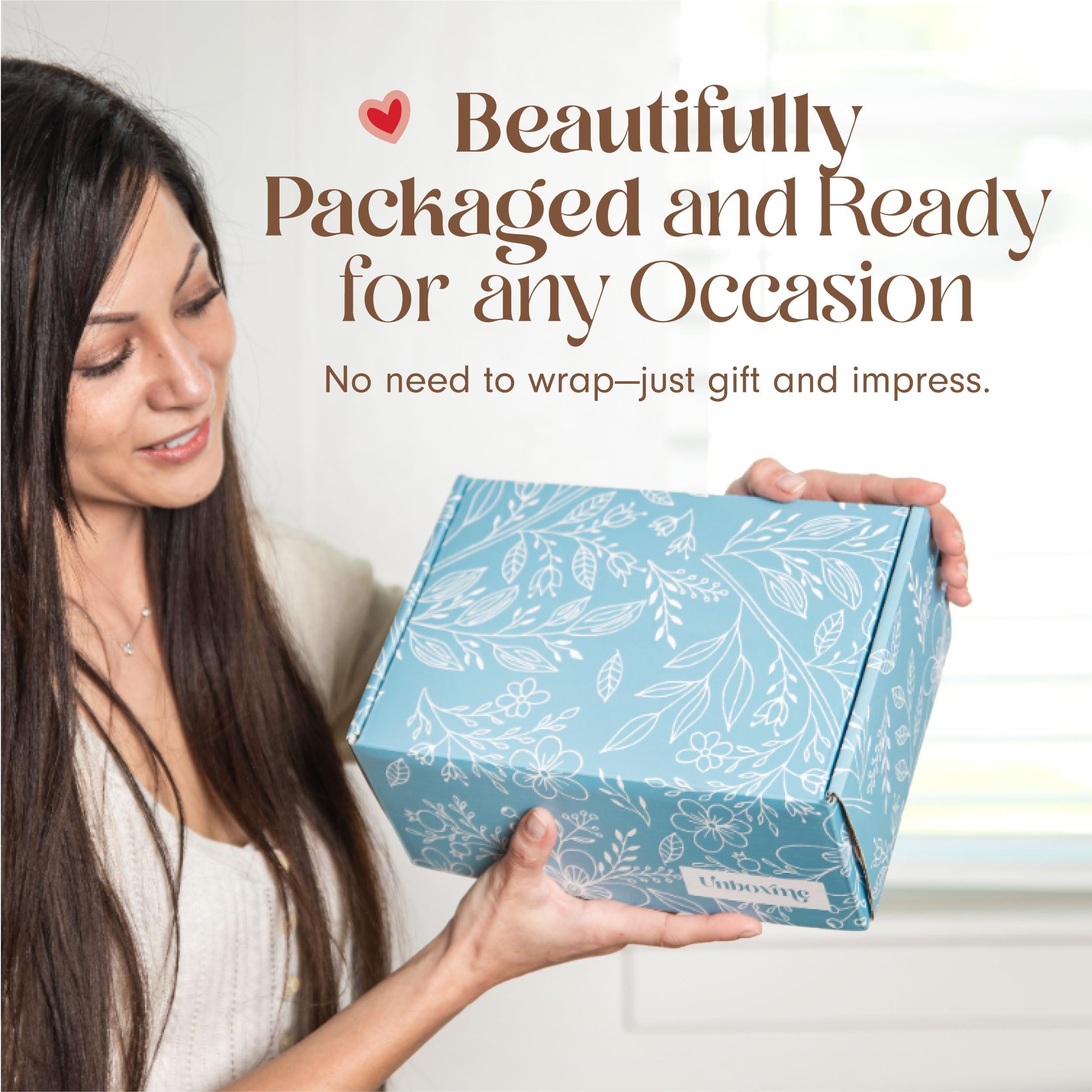 Get Well Soon Comforting Gift Basket for Women Soothing Self Care Box with