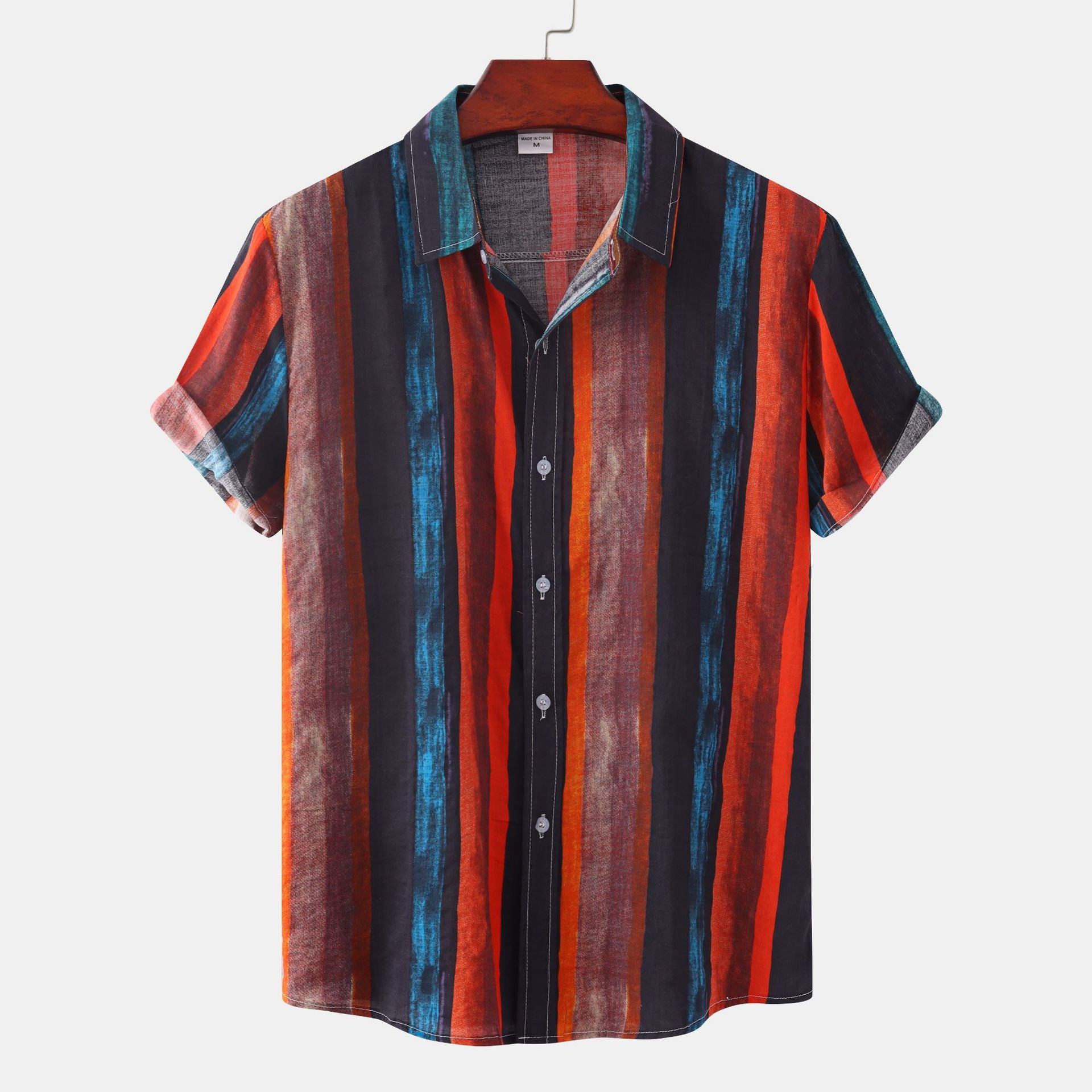 Men's Floral Short Sleeve Shirt - Summer 2022 Style