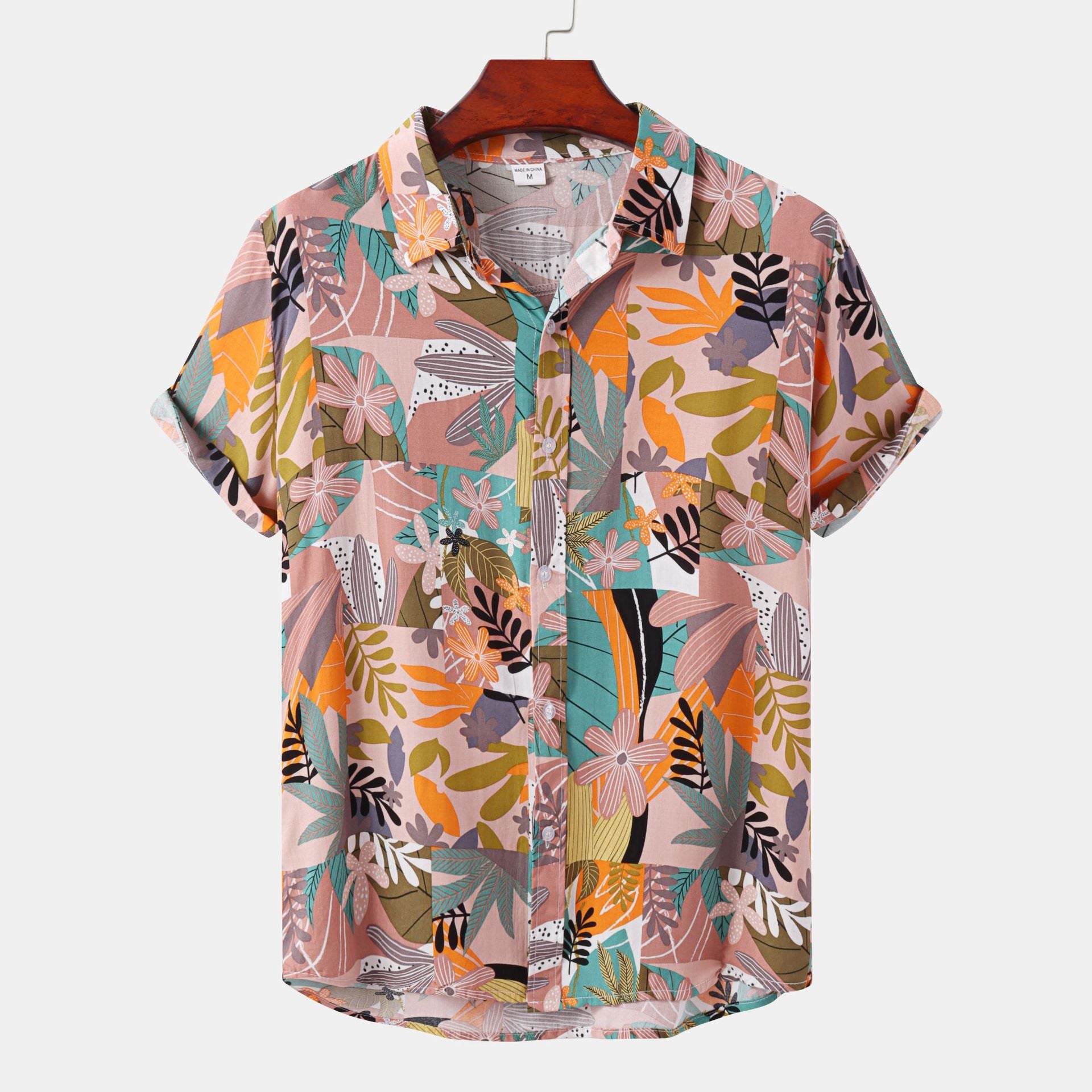 Men's Short Sleeve Floral Hawaiian Shirt 2022 Collection