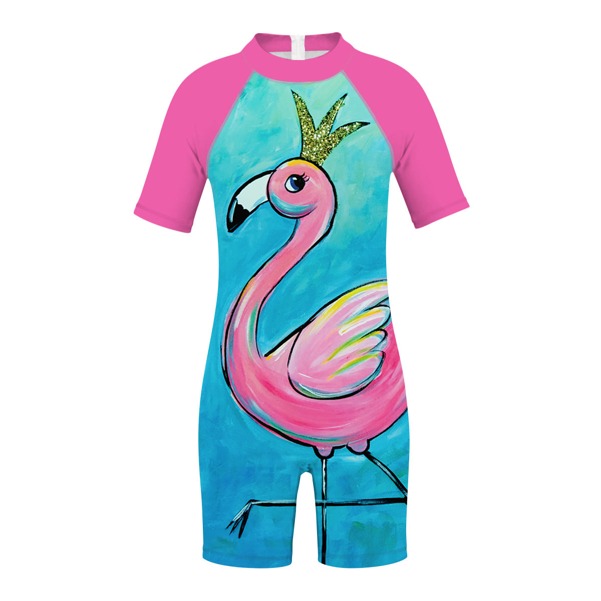 Children's Dazzling Hero Print Swimsuit (One-Piece)