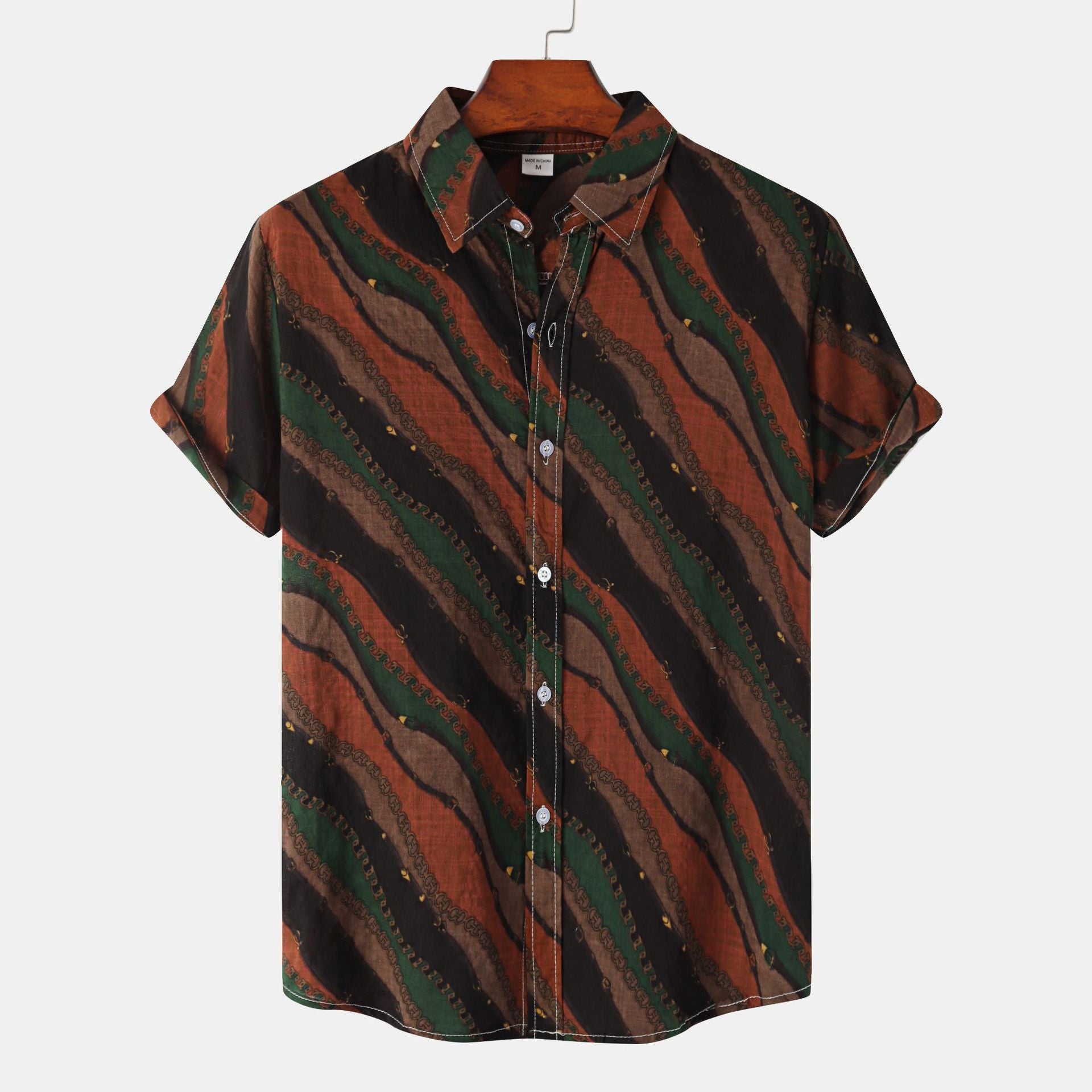 Men's Floral Short Sleeve Shirt - Summer 2022 Style