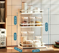 Multi-Layer Kitchen Spice Rack for Countertop Use