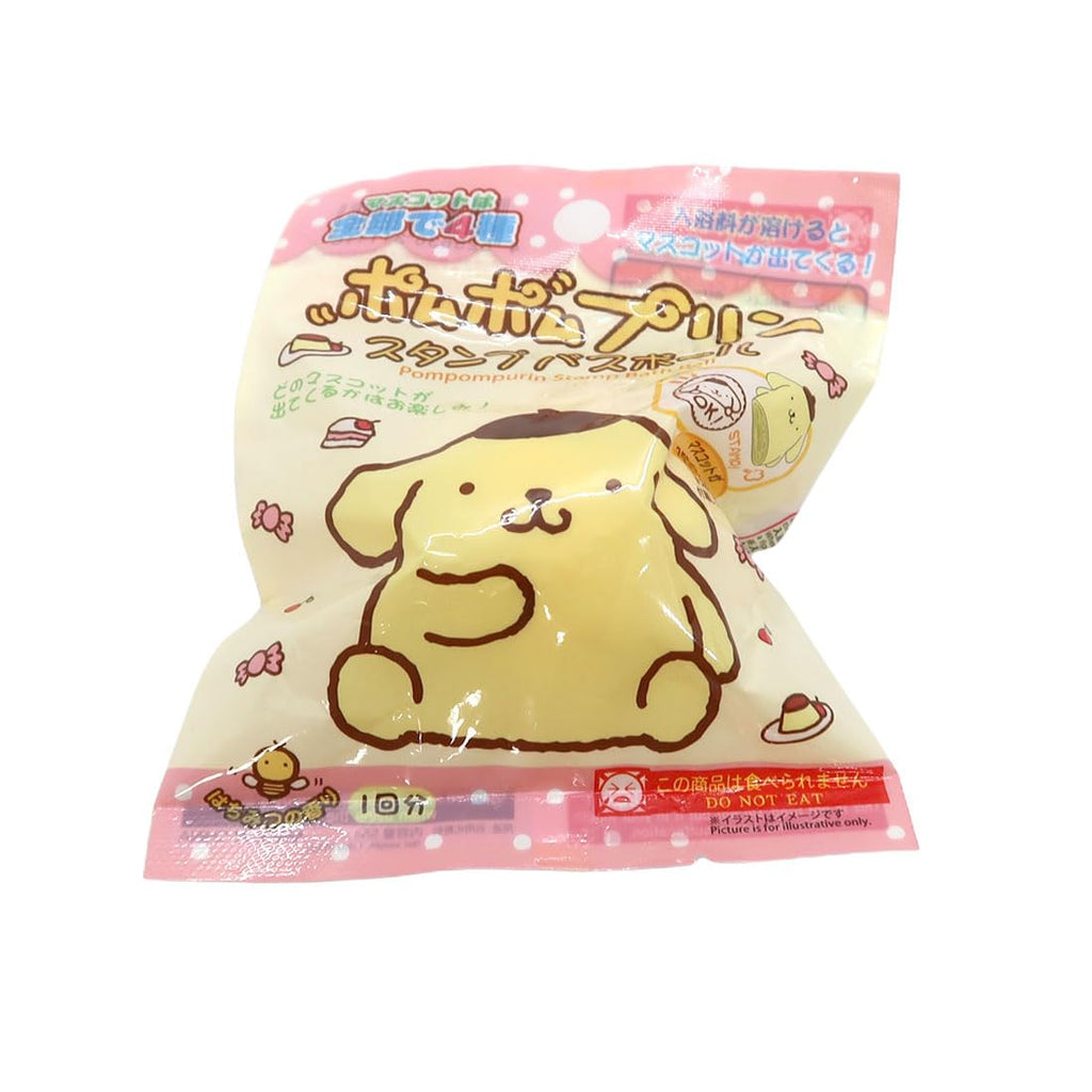 Kitty My Melody Pompompurin Cinnamonroll Bath Bombs - Bubble Bath - Ideal Bath Bomb for Surprise Birthday & Christmas Squishy Bath Fizzies Gift - Floral & Fruit Scent (Pompompurin S)