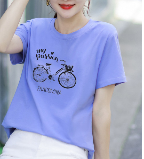 Korean Style Loose Fit Slimming Short Sleeve T-Shirt