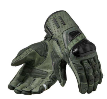 Black Sheepskin Desert Pro Motorcycle Riding Gloves