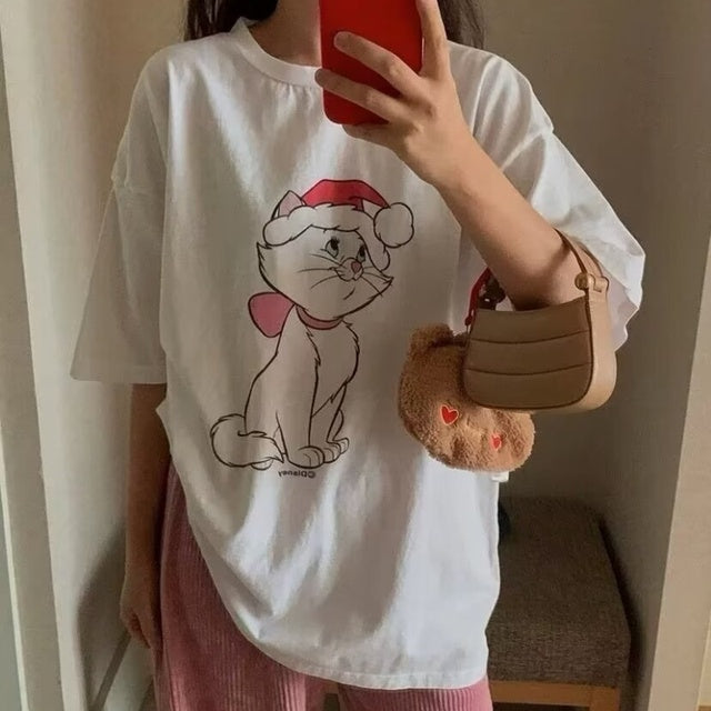 Oversized Graphic T-shirt for Women - Summer 2024 Design