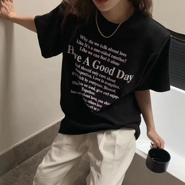 Oversized Graphic T-shirt for Women - Summer 2024 Design