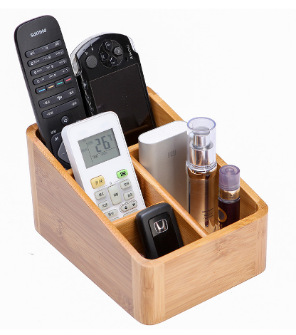 Organiseur de bureau créatif pour télécommande et produits cosmétiques