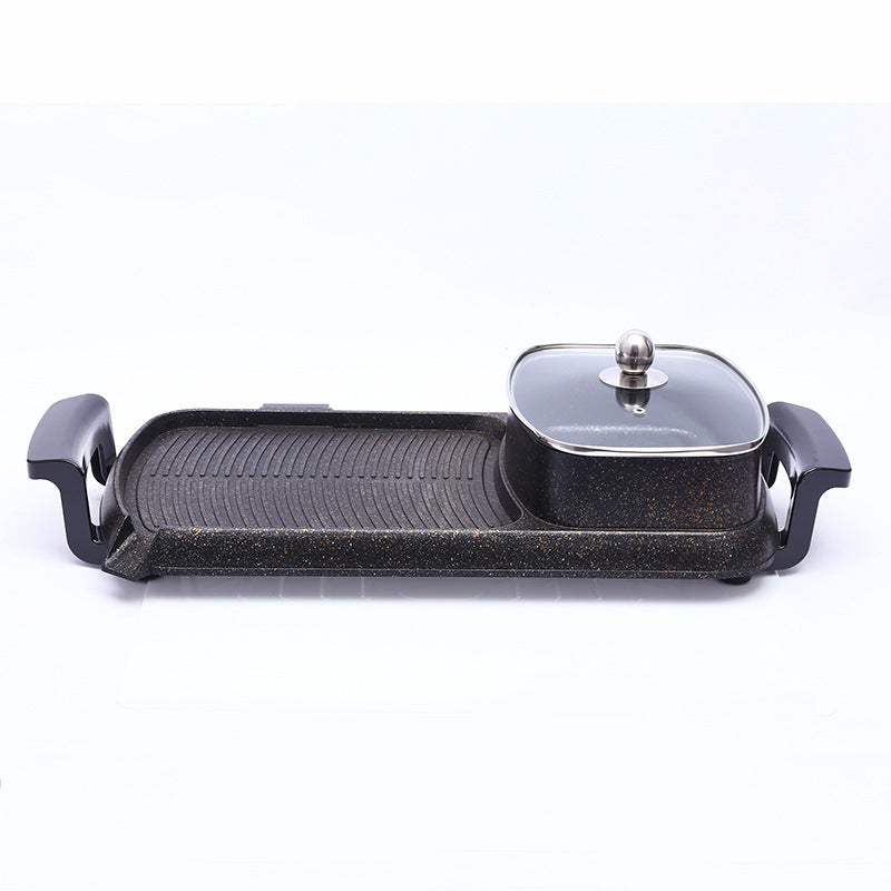 Multifunctional Grill Pan with Stone Hot Pot Appliance