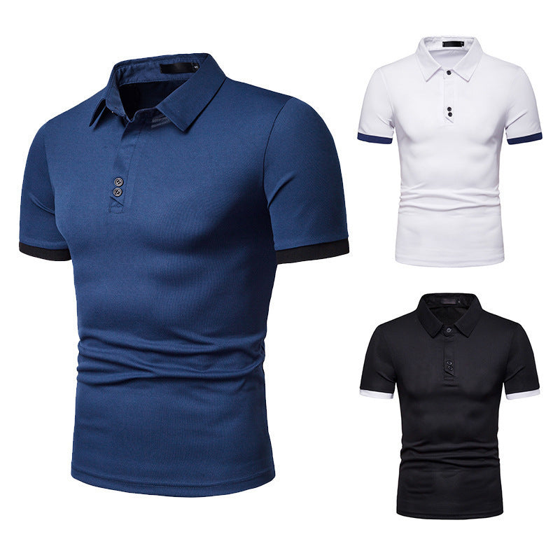 Men's Casual Loose-Fit Short Sleeve T-Shirt Summer