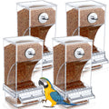 ClearView 4-Pack Bird Feeder & Water Dispenser